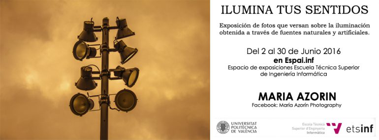 ‘Ilumina tus sentidos’ de María Azorín en espai.inf en junio