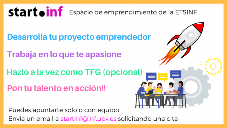 (Español) Start.inf prepara actividades de networking entre estudiantes de BBAA, ADE e informática