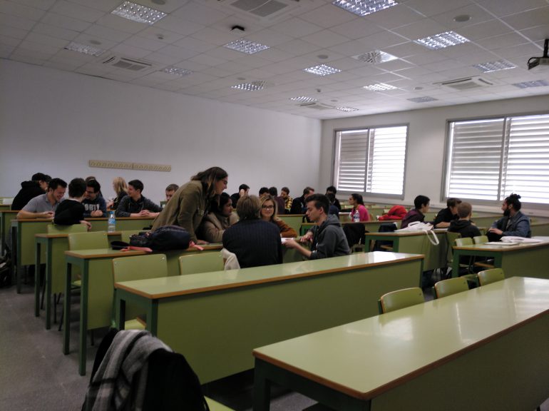 Welcome session January 2019 | Bienvenida a alumnat d’intercanvi en ETSINF