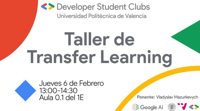 (Español) Taller “Transfer Learning” de Google Developer Student Club