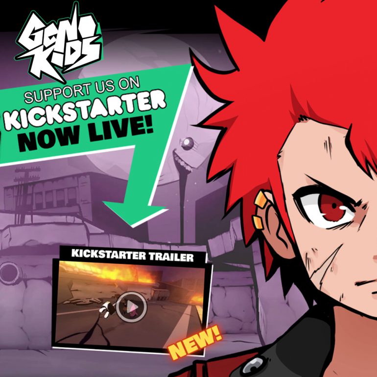 Un equip de Start.inf inicia una campanya de finançament del seu videojoc Genokids en la plataforma Kickstarter