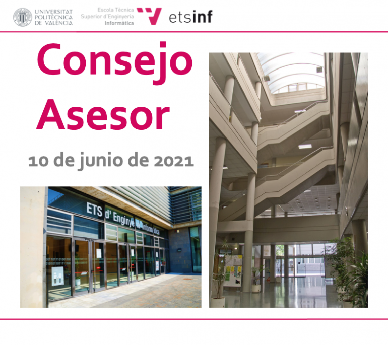 (Español) Reunión del Consejo Asesor de ETSINF 2021