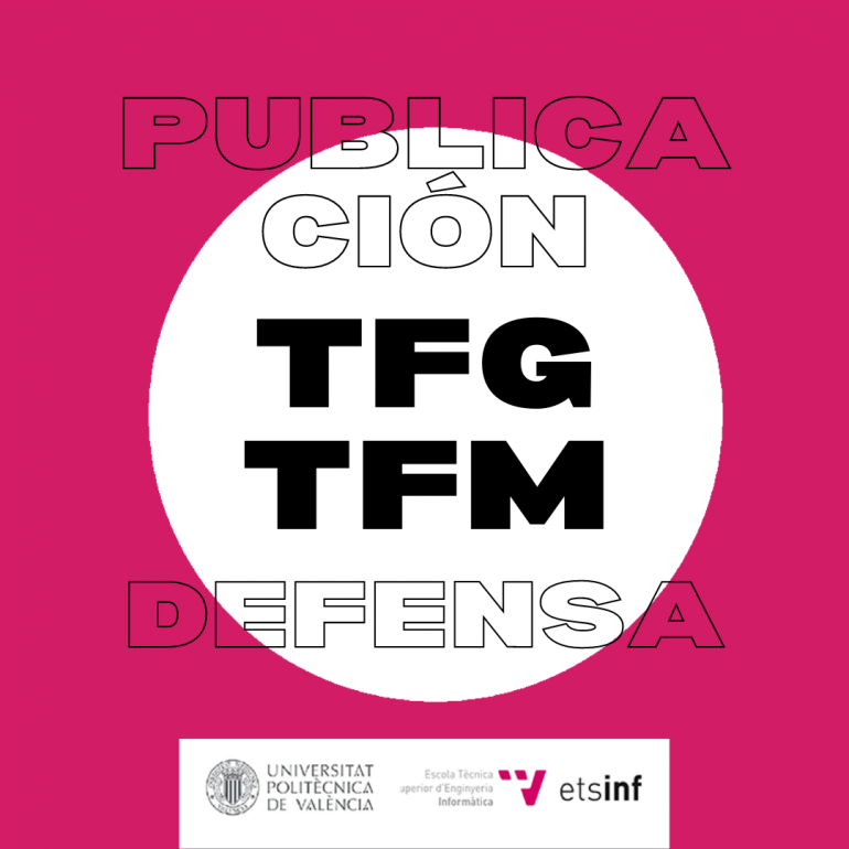 Publicación de la convocatoria de defensa de TFG/TFM