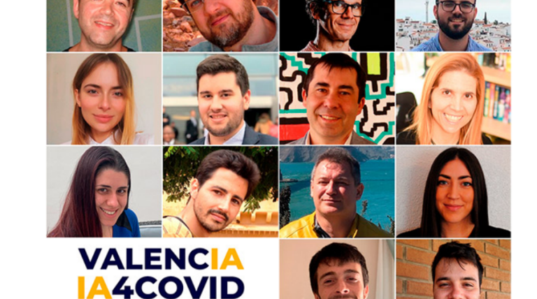 El equipo Valencia IA4COVID primer puesto en la final 500K Pandemic Response Challenge.