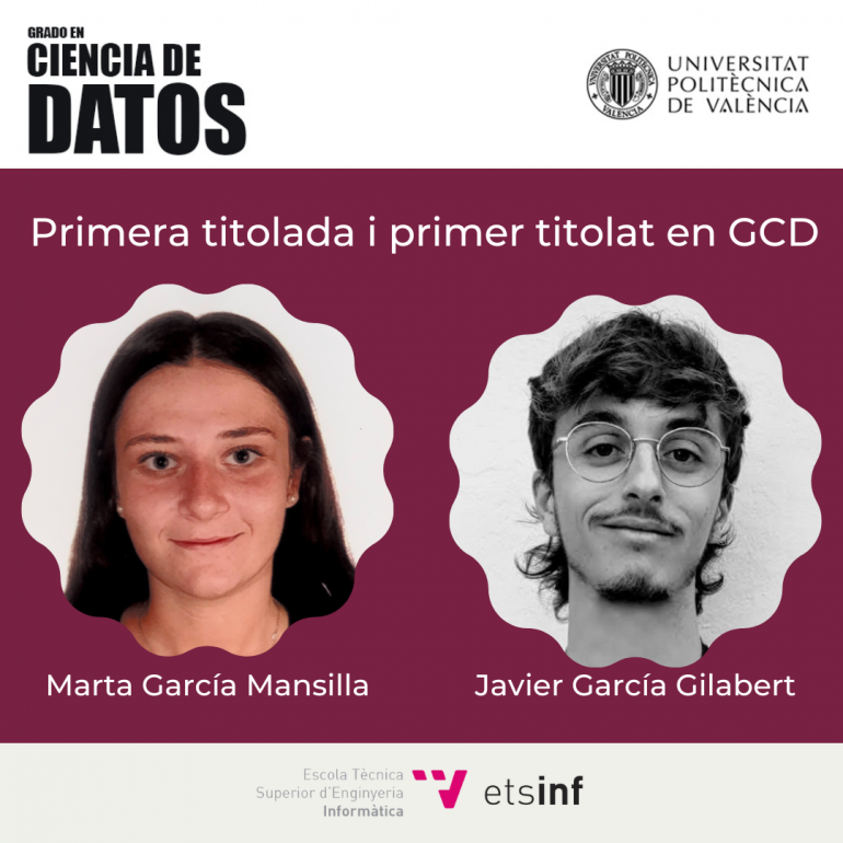 (Español) Primeros egresado y egresada del Grado de Ciencia de Datos