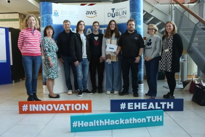 2 estudiantes de ETSINF ganan el II Health Hackathon de la Technical University of Dublin